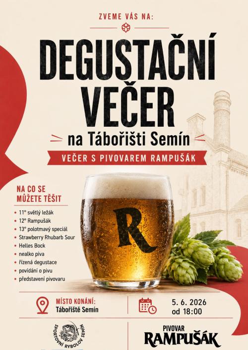 Plakát Degustace kemp 